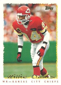 Willie Davis Kansas City Chiefs 1995 Topps NFL #71